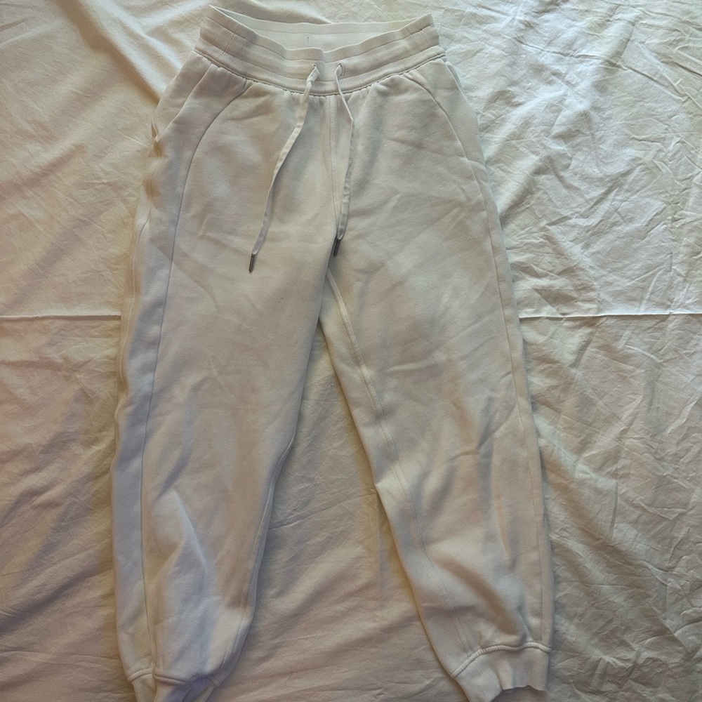 Lululemon Athletica White Sweatpants